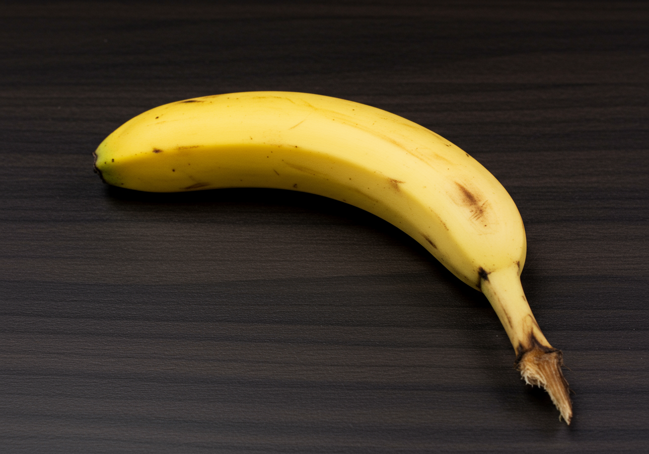 Courbée comme un sourire, dorée comme un rayon de soleil, elle attend, prête à glisser le goût sucré de l’été dans nos rêves.
