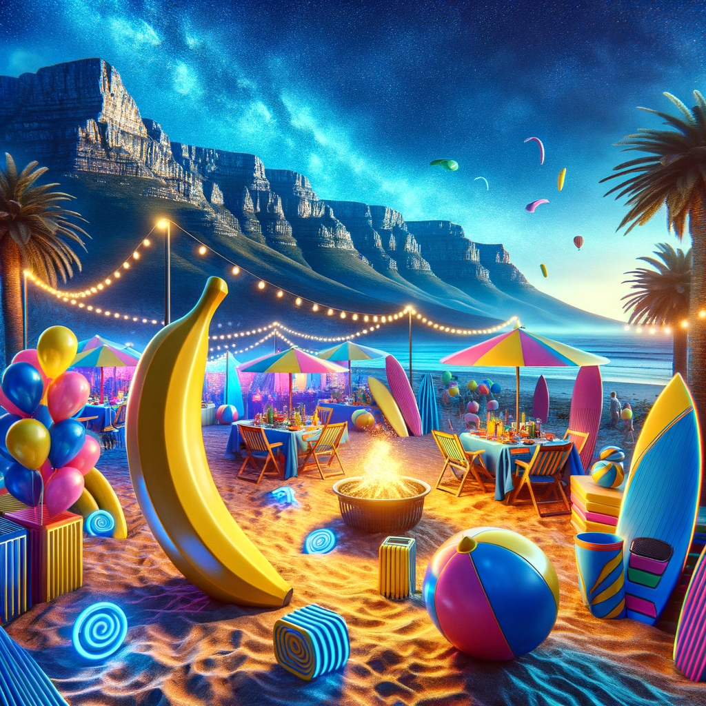 C’est une fête de bananes dansantes sous les étoiles, baignée par l’incandescence d’un feu de camp, les montagnes en applaudissant l’élan.