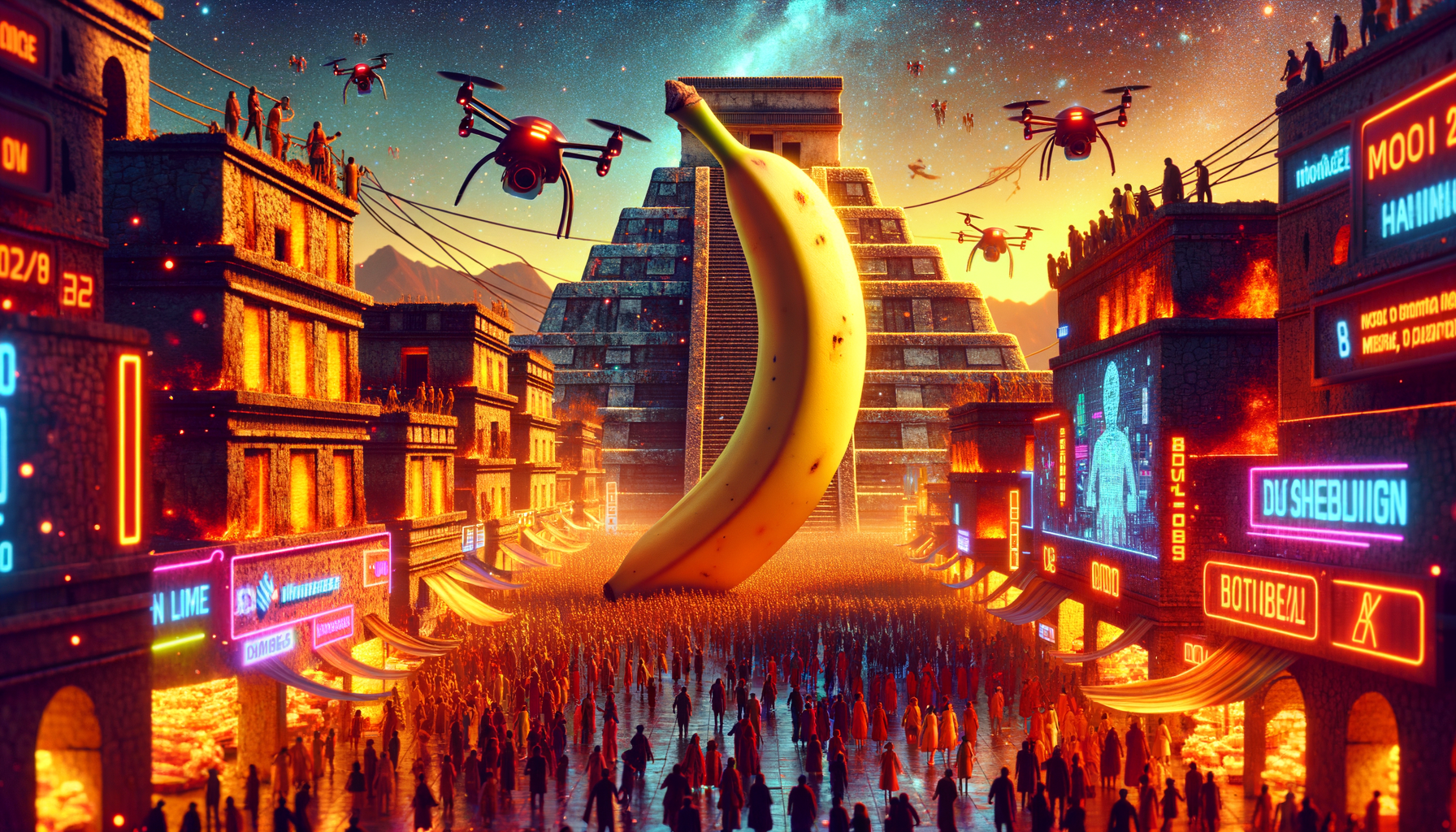 La Banane des Étoiles : Réveil d’un Monde Futuriste 3 (1)