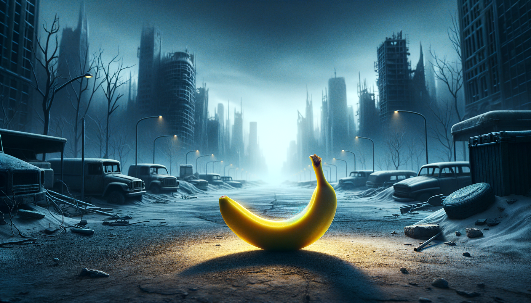 Banane au crépuscule 0 (0)