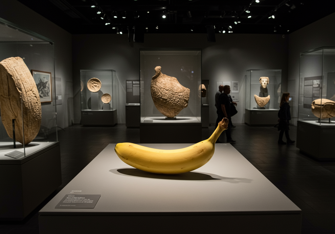 Banane au Musée : Pourquoi Pas ? 0 (0)