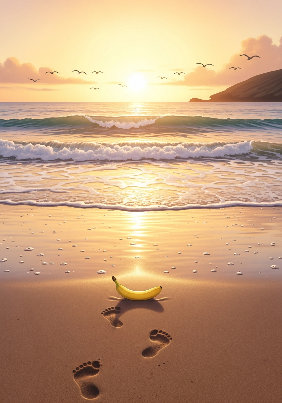 Banane: le meilleur compagnon de plage 0 (0)