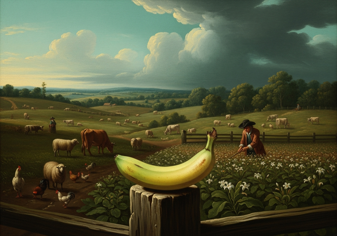 Banane au bord du champ 0 (0)