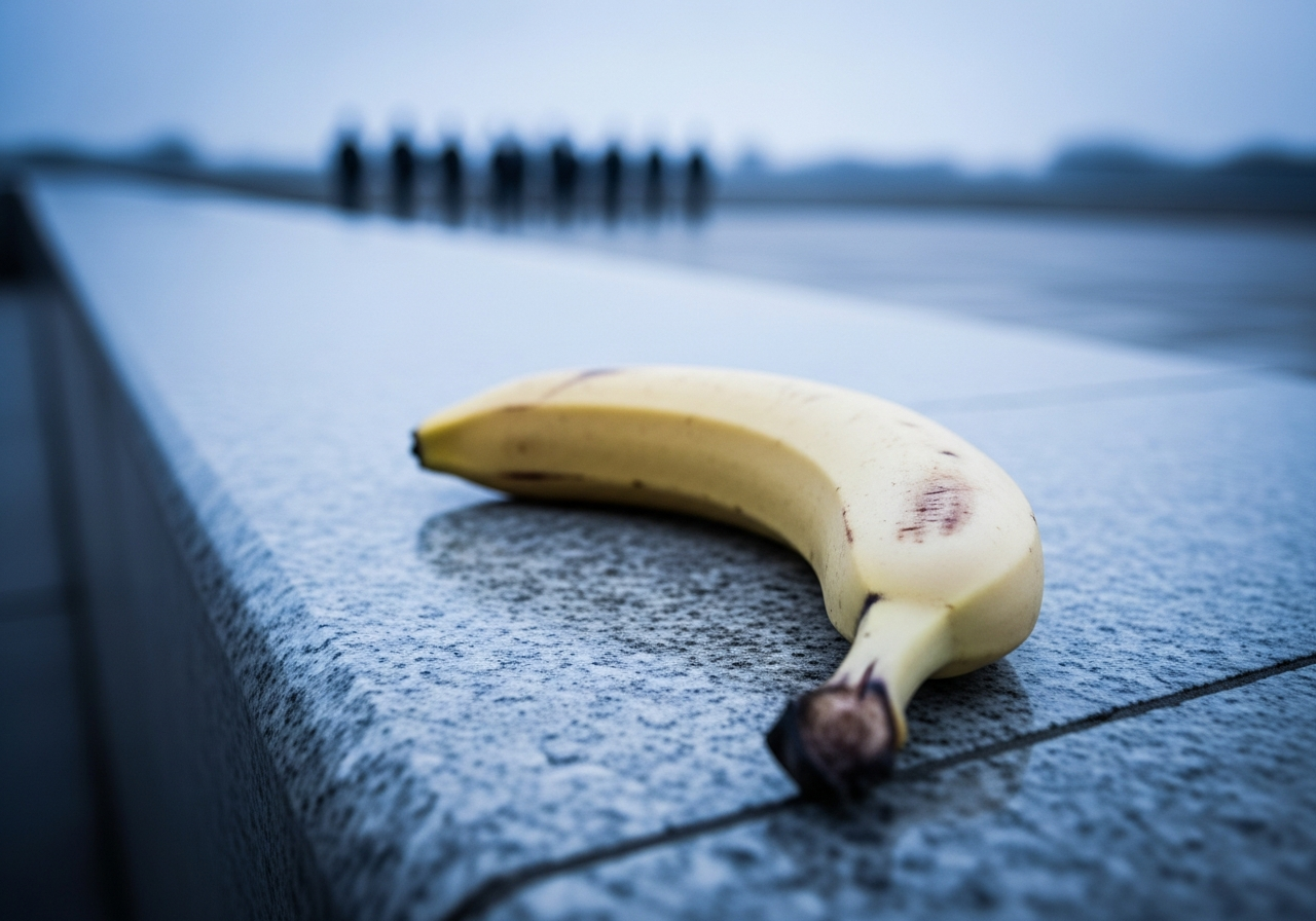 Une banane oubliée 0 (0)